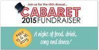 16th Annual Cabaret Fundraiser show poster