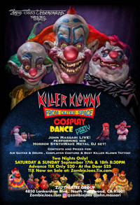KILLER KLOWNS FROM OUTER SPACE: CosPlay Dance Party with John Massari! show poster
