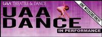 UAA Dance in Performance show poster