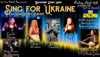 Sing for Ukraine show poster