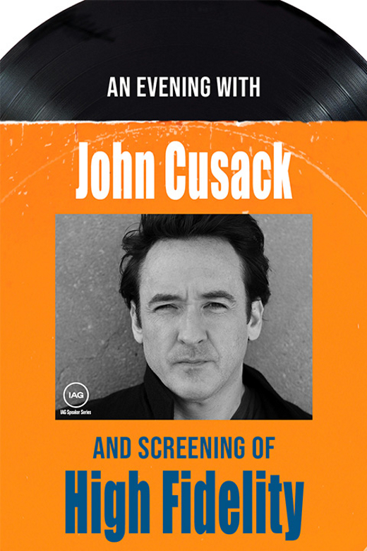 An Evening with John Cusack show poster