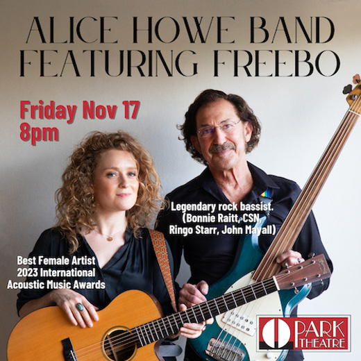 Alice Howe Band show poster