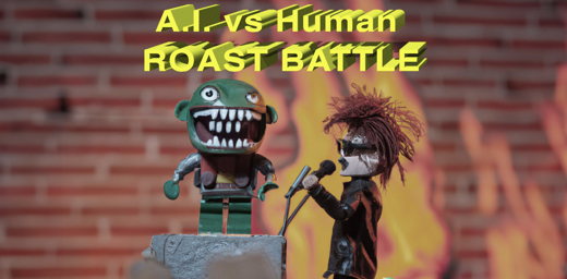 A.I. vs Human Roast Battle in Off-Off-Broadway