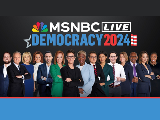 MSNBC Live: Democracy 2024 in Off-Off-Broadway