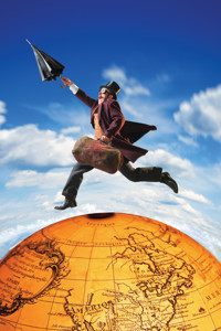 TheatreWorks Silicon Valley Presents Around the World in 80 Days show poster