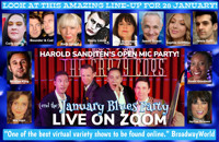 Harold Sanditen's Open Mic Party - Live on Zoom