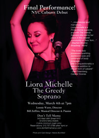Liora Michelle: The Greedy Soprano