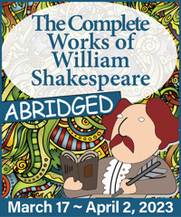 The Complete Works of William Shakespeare (abridged) in South Bend Logo