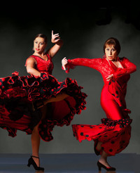 Carolina Lugo's & Carolé Acuña's Ballet Flamenco presents La Vida de los Muertos show poster