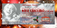 White Christmas at the Triad show poster