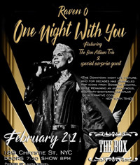 Raven O - One Night With You show poster