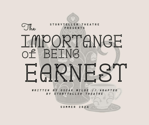 THE IMPORTANCE OF BEING EARNEST show poster