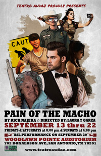 The Pain of the Macho show poster