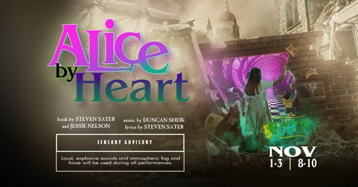 Alice by Heart in Broadway Logo