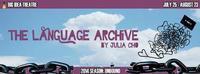 The Language Archive show poster