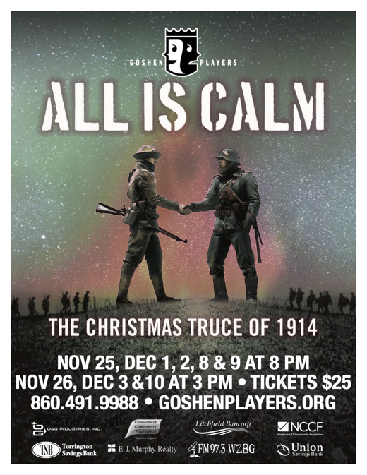All Is Calm: The Christmas Truce of 1914  in Connecticut