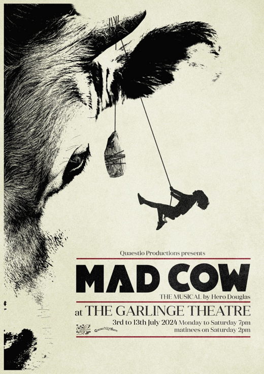 Mad Cow show poster
