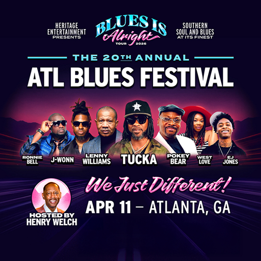 The 20th Annual Atlanta Blues Festival show poster