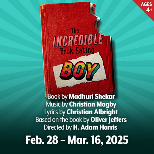 The Incredible Book Eating Boy show poster