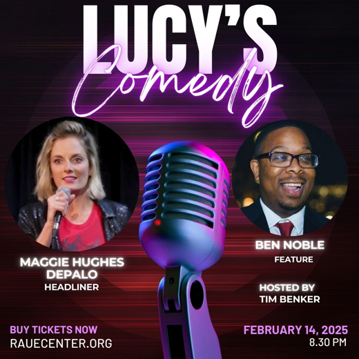 Lucy's Comedy show poster