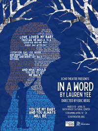 in a word show poster