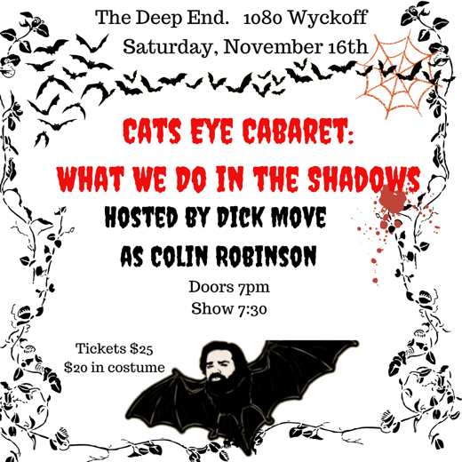 Cats Eye Tribute to What We Do in the Shadows in Off-Off-Broadway