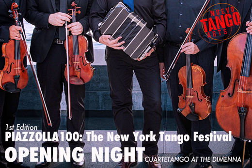 PIAZZOLLA100 FEST: Cuartetango & Guests at the DiMenna