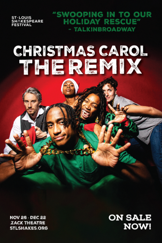 Christmas Carol: The Remix show poster