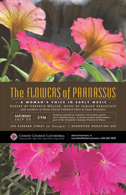 The Flowers of Parnassus: A Woman’s Voice in Early Music in Vancouver
