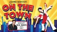 ON THE TOWN a show poster