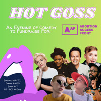 Hot Goss with TRASH show poster