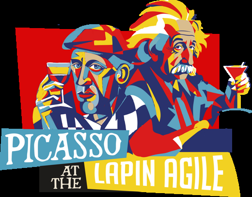 Picasso at the Lapin Agile show poster