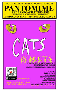 CATS! In Boots show poster
