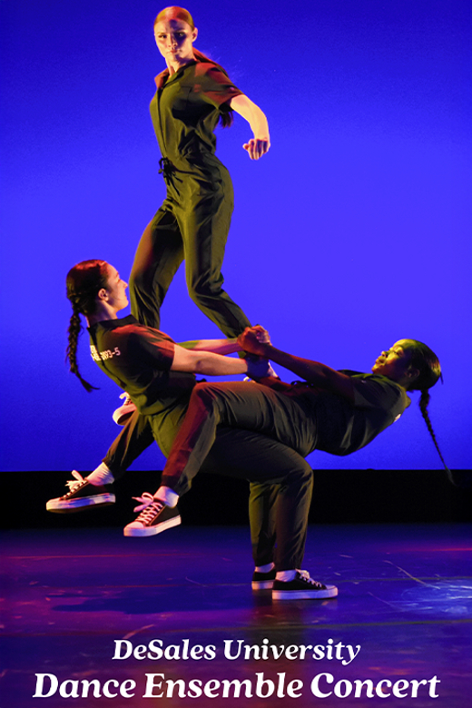 DeSales University Dance Ensemble Concert 2026 show poster
