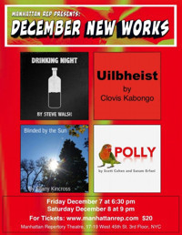 December New Works show poster