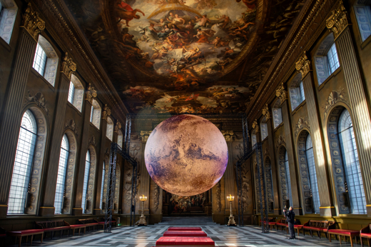 Mars in the Painted Hall