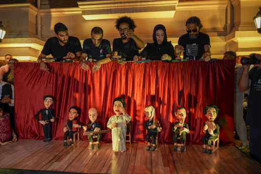 A Puppet Show From Egypt: Om Kolthoum show poster