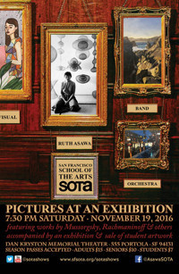 Pictures at an Exhibition show poster