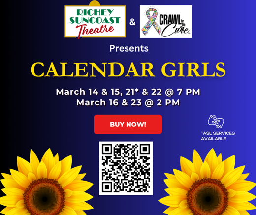 Calendar Girls  in Tampa/St. Petersburg