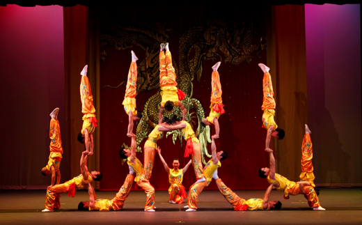 The Peking Acrobats show poster