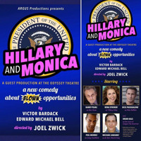 Hillary and Monica show poster