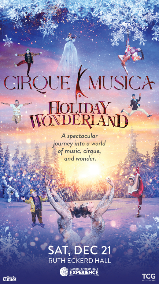 Cirque Musica Holiday Wonderland in Tampa