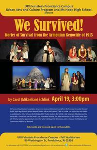 WE SURVIVED! Stories of Survival from the Armenian Genocide of 1915