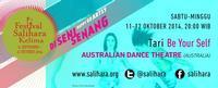 Be Yourself: Australian Dance Theatre show poster