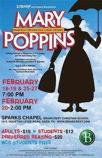 Mary Poppins show poster