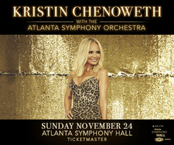 Kristen Chenoweth in Atlanta