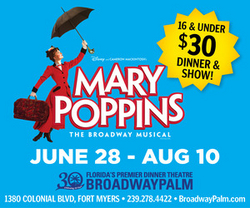 Mary Poppins  in Ft. Myers/Naples