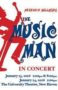 THE MUSIC MAN In Concert show poster