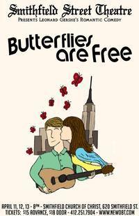 Butterflies Are Free show poster
