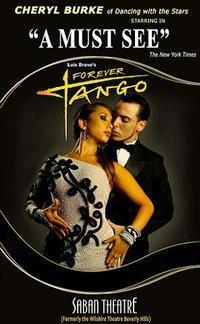 Luis Bravo's Forever Tango show poster